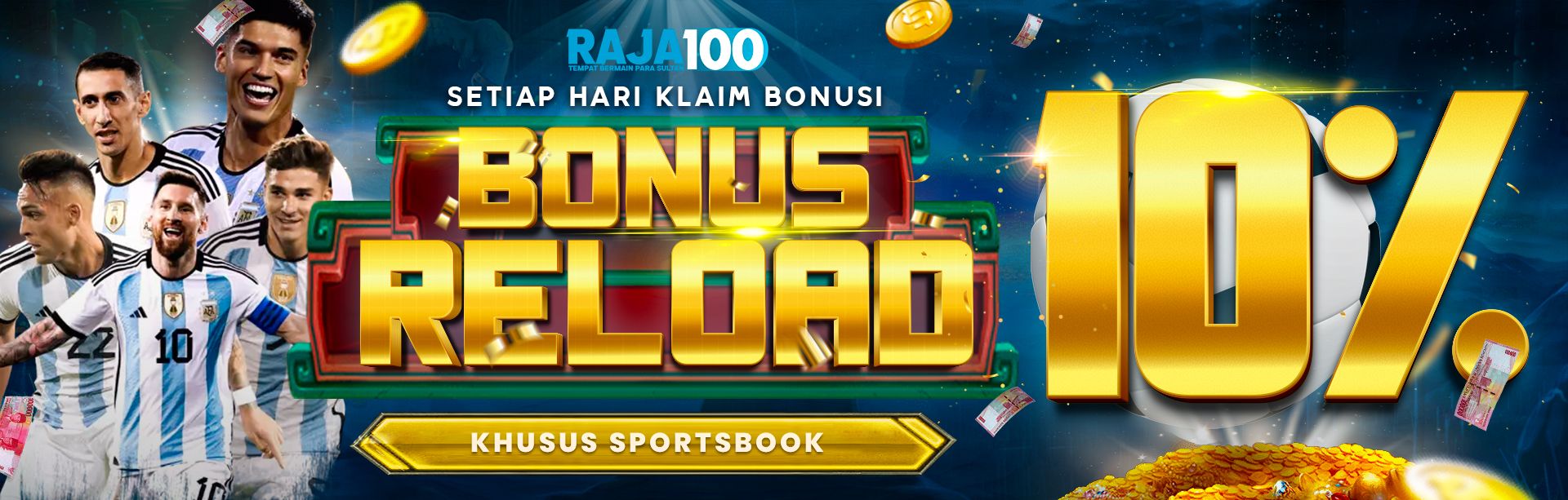 BONUS NEXT DEPOSIT 10% SPORTBOOK