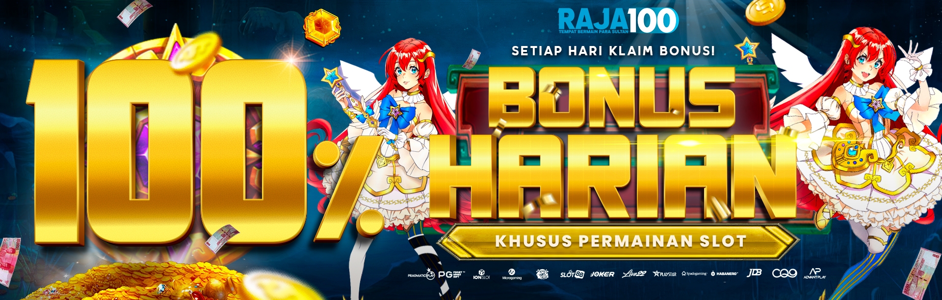 BONUS HARIAN 100%